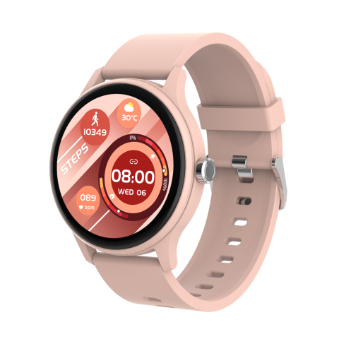Peaq PSw 100-pk Smartwatch - Roze