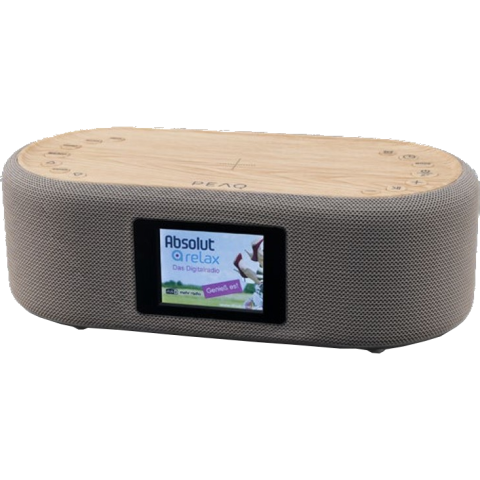 Peaq Pcr 120bt-w-1 Dab+ Wekkerradio Grijs