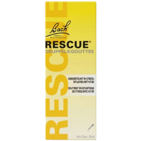 Bach Rescue Druppels Zonder Alcohol