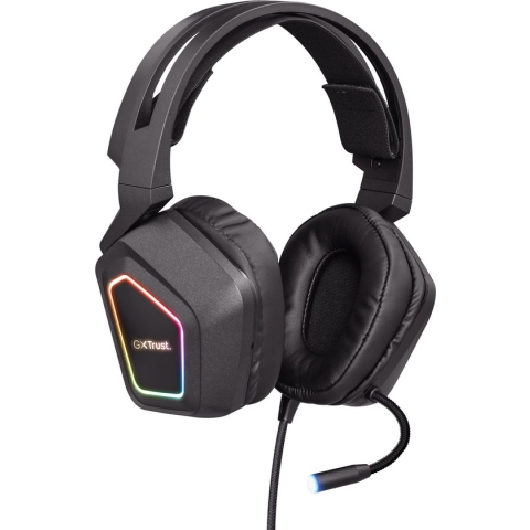 Trust GXT 450 Blizz - Bedrade Gaming Headset - Geschikt voor PC - RGB - Zwart