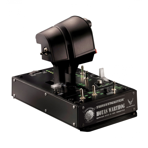 Thrustmaster HOTAS Warthog Dual Throttles - PC - Metaal Dubbele throttles - 17 actieknoppen in totaal + 1x 8-richtingen “point of view”-hat-knop - > 3 kg - Realistische IDLE-klikstand met “Pull & Push”-systeem - met “Pull & Push”-systeem -