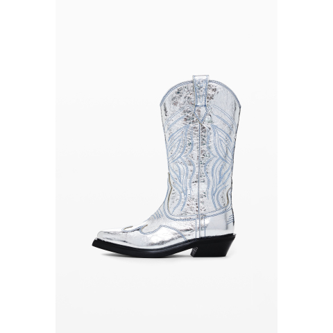 Metallic cowboylaars - BLACK - 40