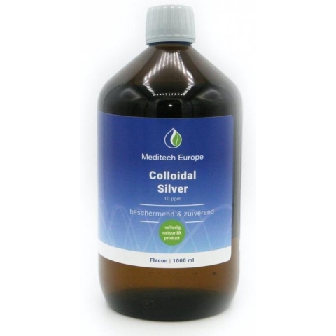 Meditech Europe - Colloidaal Zilver Water - 1000Ml