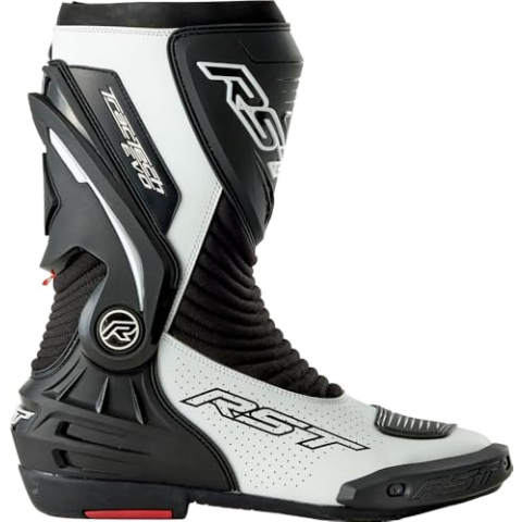 RST Tractech Evo D3O geperforeerde motorlaarzen, schwarz/weiß, 45