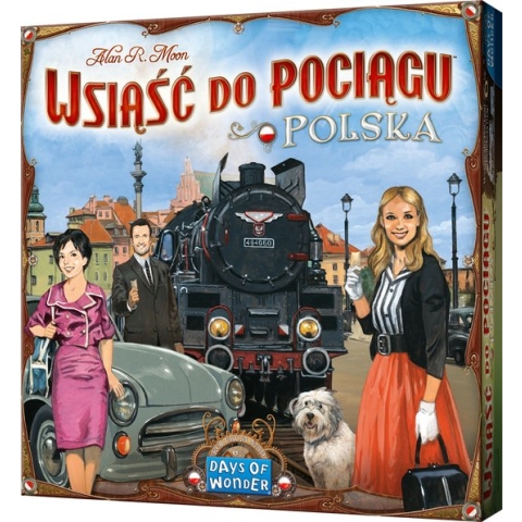 Ticket to Ride Polska - Uitbreiding - Pools-Engelstalig Bordspel
