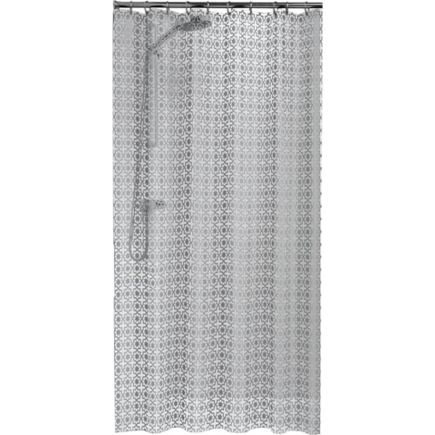 Sealskin Hammam Douchegordijn 180x200 cm - PEVA - Zilver