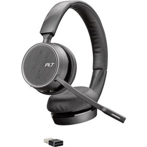 POLY Voyager 4220 UC Headset Hoofdband Zwart