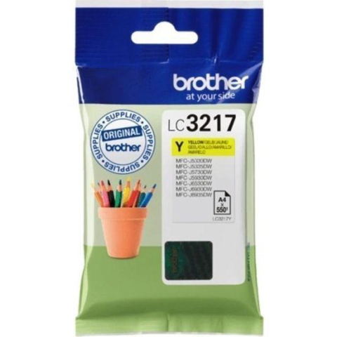 Brother LC-3217Y - Inktcartridge / Geel