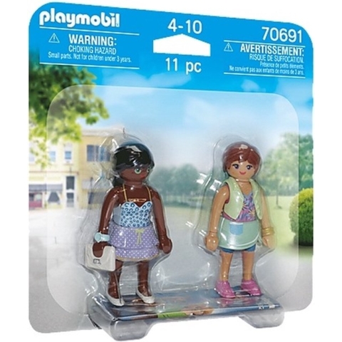 PLAYMOBIL DuoPack Winkelende meiden - 70691