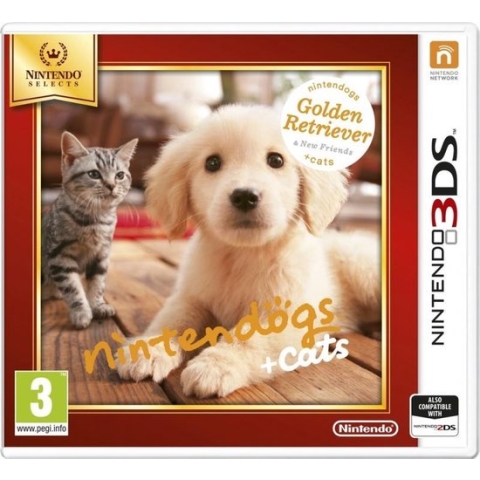 Nintendogs + Cats: Golden Retriever + New Friends (3DS/2DS)