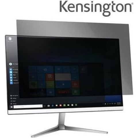Kensington Privacyfilter - 2-Weg Verwijderbaar - Screenfilter - Voor 21.5 Inch Laptop - 16:9 Breedbeeld Monitor - Anti - spy - Zwart
