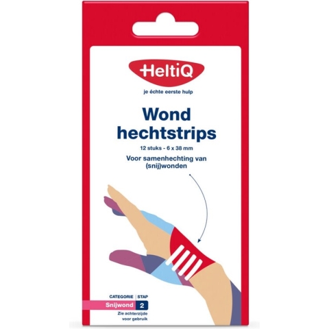 HeltiQ Wondhechtstrips 12 stuks