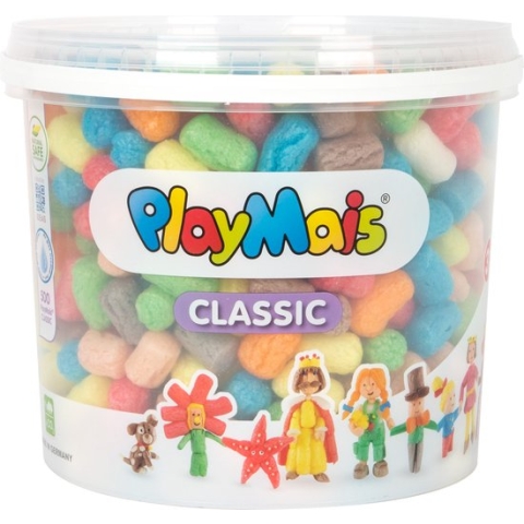 PlayMais Basic Emmer 5 Liter (> 500 Stukjes)