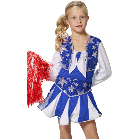 Cheerleader luxe, blauw