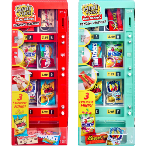 Miniverse Mga's vending machine | 6 stuks