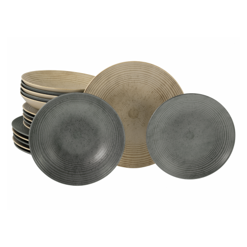 CREATABLE Serviesset Catania Mix (18-delige bordenset)