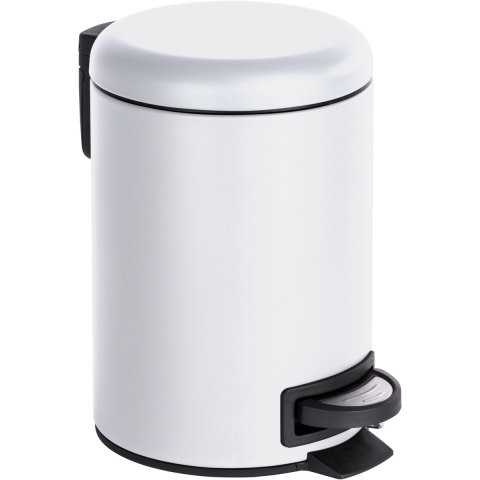 Wenko Prullenbak Leman 3 L (Wit)