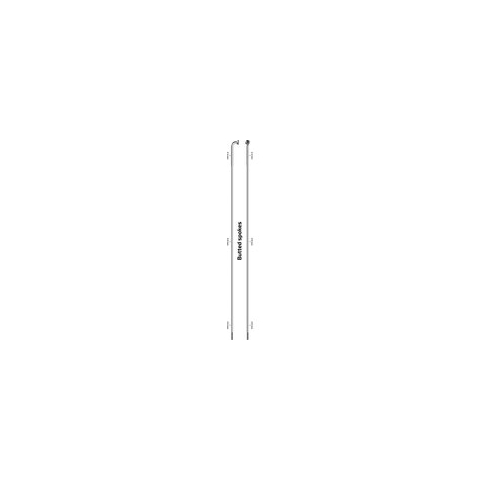 SAPIM spaak 14-284 x-strong rvs zonder nippel (100st)