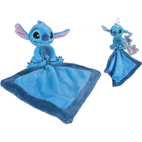 Simba Disney - lilo & stitch - stitch - 37 cm - blauw - alle leeftijden - knuffeldoek