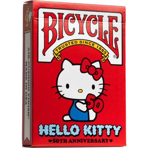 Bicycle hello kitty 50th anniversary - premium speelkaarten - poker - ultimates