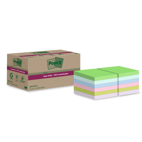 Post-it Super Sticky Super sticky notes post-it 7100284780 70 vellen multikleur