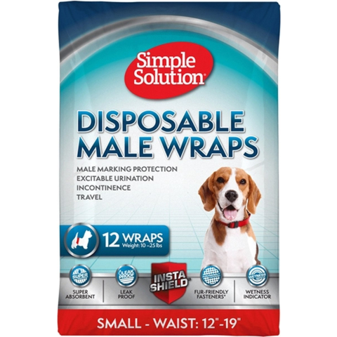 Simple Solution wegwerp plasband reu - small 12 st