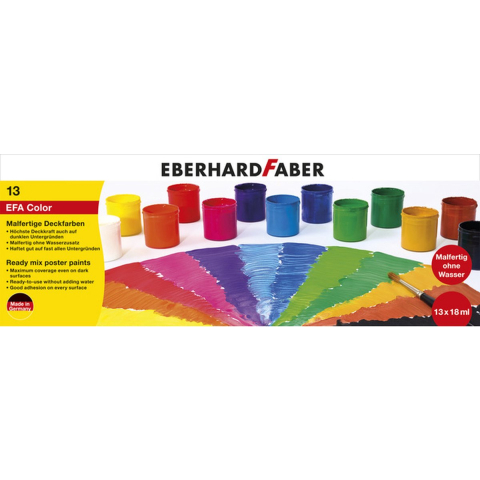 Eberhard Faber verfset - kant-en-klaar - 13 kleuren - ef-575613