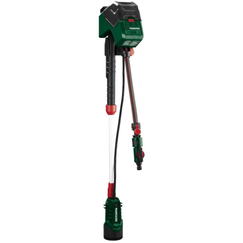 PARKSIDE Accu-regentonpomp 12 V met accu en lader