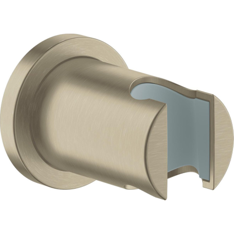 GROHE rainshower wandhouder rond - douchekophouder - nikkel geborsteld (mat)