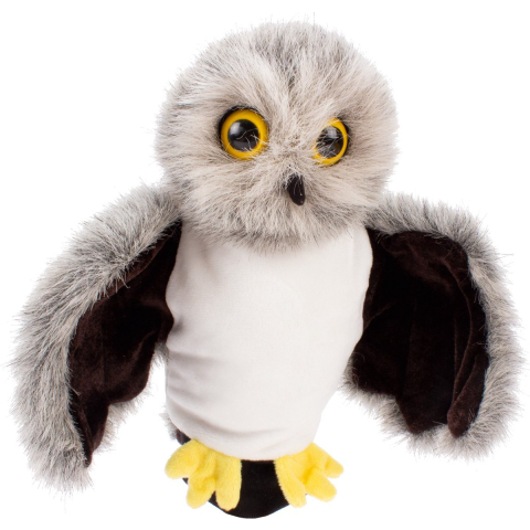 Beleduc uil speelhandschoen - handpop