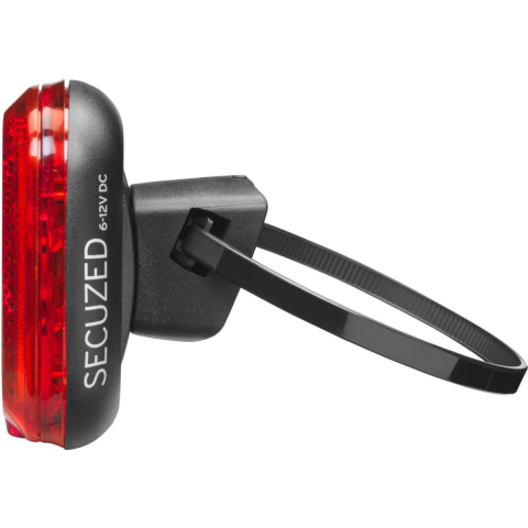Busch + Müller achterlicht "secuzed e" led rear light b&m secuzed e red