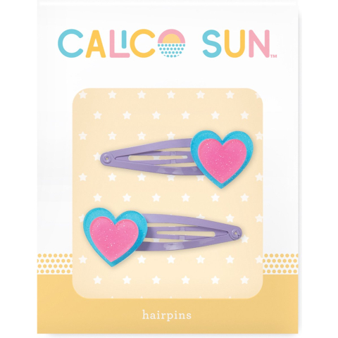 Calico Sun - alexa haarclips - hartje