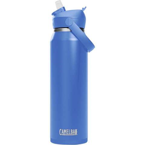 Camelbak thrive flip straw - vacuum insulated - rvs isolatie drinkfles - 1 l blauw (sky blue)