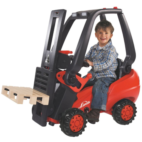 BIG - speelgoedvoertuig - linde heftruck
