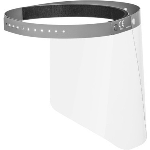 Durable gezichtsvizier opklapbaar 3431-10 ce-conform - (spatmasker/spatscherm/gelaatscherm)