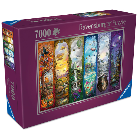 Ravensburger de zes portalen puzzel 7000 stukken veelkleurig