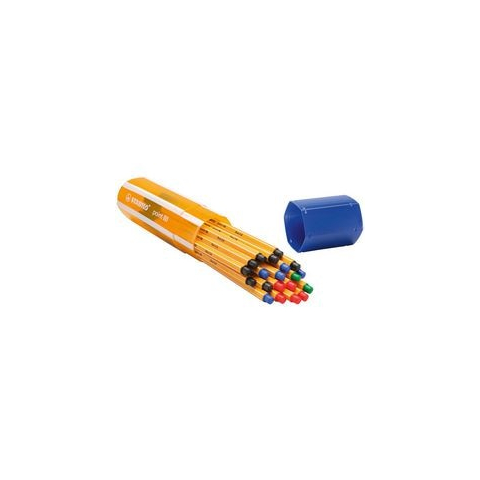 Abi Fineliner stlo point 88 0,4 mm kleurenassortiment 20 stuks