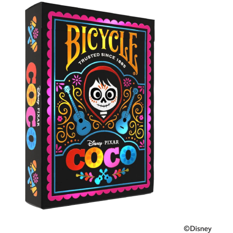 Bicycle ® disney coco - premium speelkaarten - poker - collectible - creatives