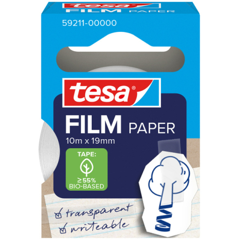 Tesa Plakband film papier 19mmx10m