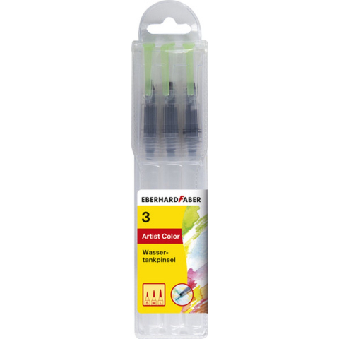 Eberhard Faber ef-579925 waterpenseel set 3 maten s, m, l