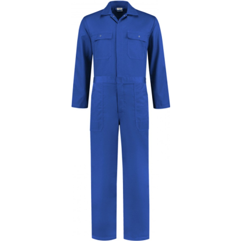 Overall volwassenen 100% katoen korenblauw