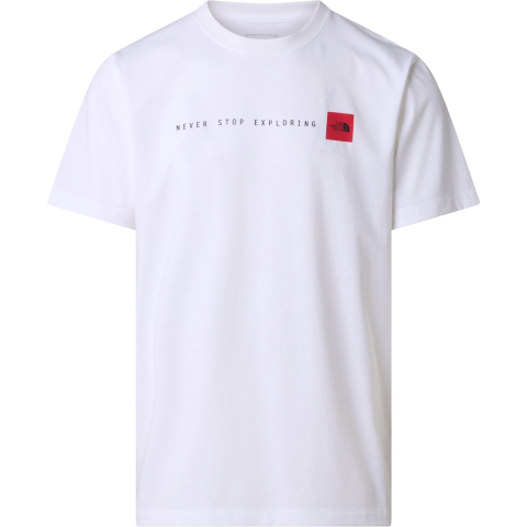 The North Face m nse reg ss tee-graphic heren outdoorshirt - tnf wit