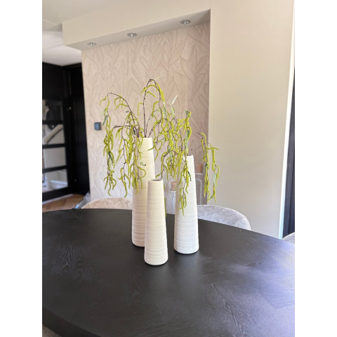 Vaas rond Walker lang M beige