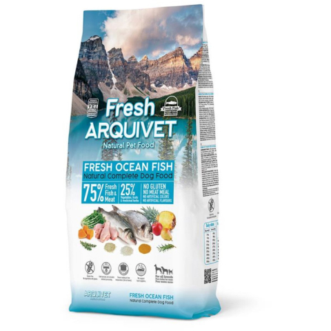 10kg Arquivet Fresh Oceaanvis droogvoer voor honden