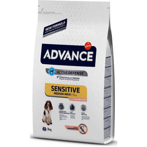 3kg Advance Sensitive Adult Zalm & Rijst Hondenvoer