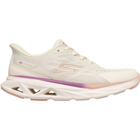 Skechers glide-step vortex dames sportschoenen - naturel