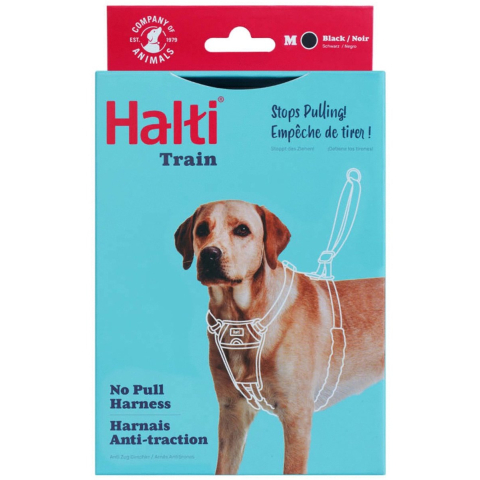 Halti Harnas No Pull trainingsharnas - Maat M: z.B. Retriever, Border Collie