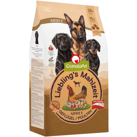 10kg GranataPet Adult Gevogelte Hondenvoer