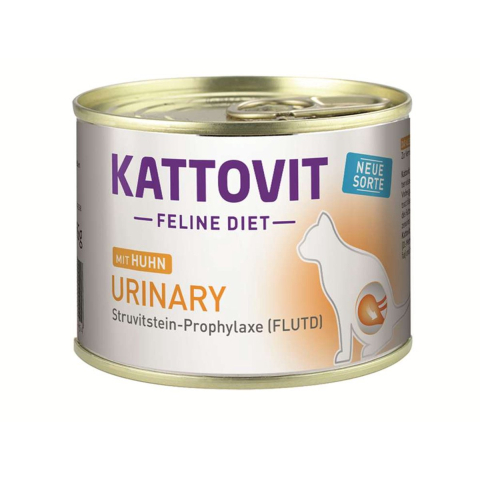 12x185g Urinary (Struvitstenen-Profylaxe) Kip Kattovit Kattenvoer