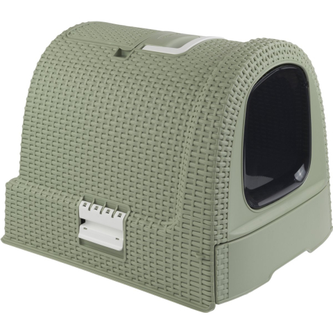 Curver kattenbak, groen 51x38,5x39,5 cm